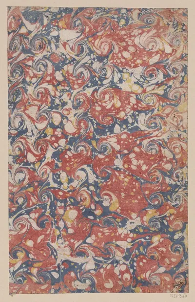 Schneckenmarmorpapier 6