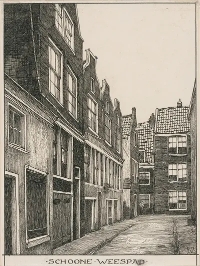 Schoone Weespad Te Amsterdam