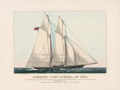 Schooner Yacht Cambria 199 Tons