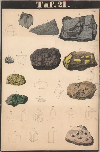 Schreibers Minerals Pl 21