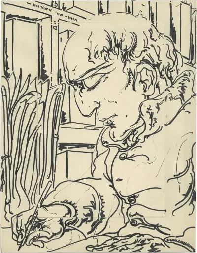 Schrijvende Man