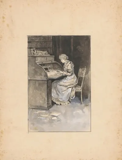 Schrijvende Vrouw