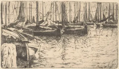 Schuiten In De Haven Van Volendam 3