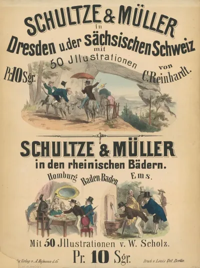 Schultze Und Muller In Dresden Und Der Sachsischen Schweiz