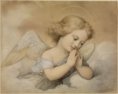 Schutzengel In Wolken Fur Louise Seidler