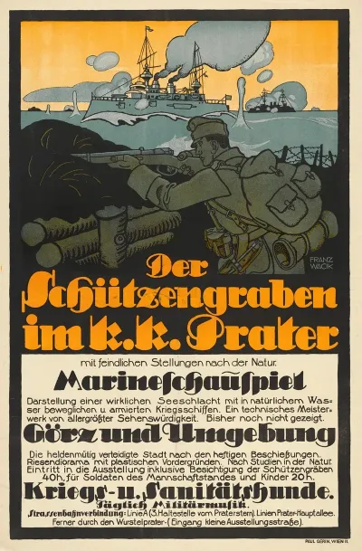 Schutzengraben Im K K Prater