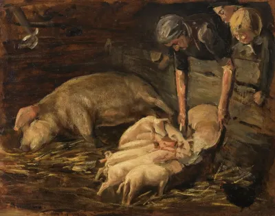 Schweinekoben Wochenstube