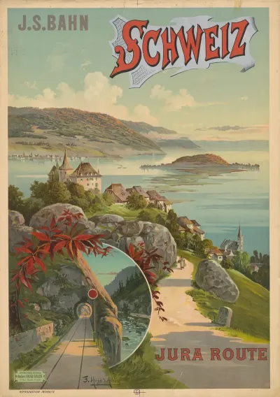 Schweiz J S Bahn Jura Route