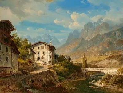 Schweizer Berglandschaft