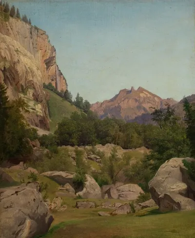 Schweizer Gebirgslandschaft