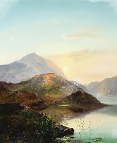 Scottish Loch Sunset