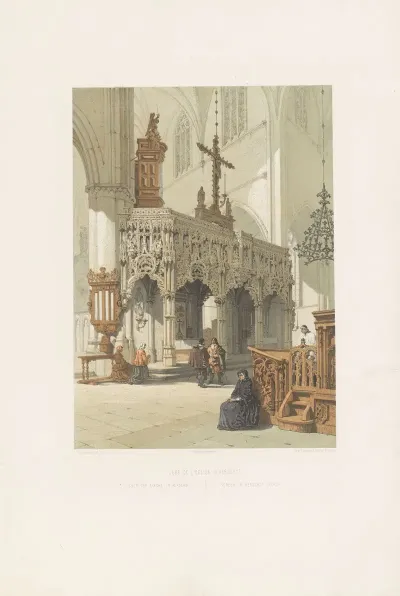 Screen In Aerschot Church