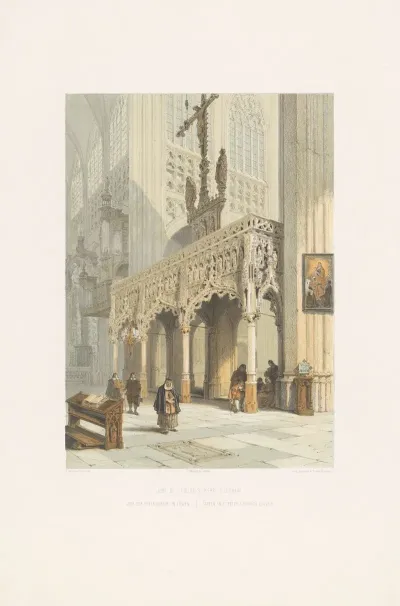 Screen In St Peters Church Louvain