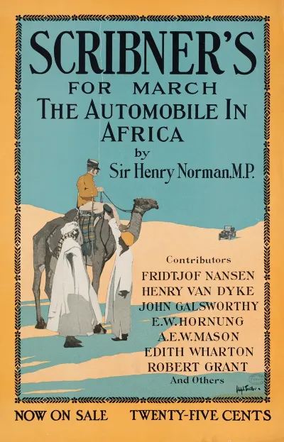 Scribners For March The Automobile In Africa By Sir Henry Norman Mp