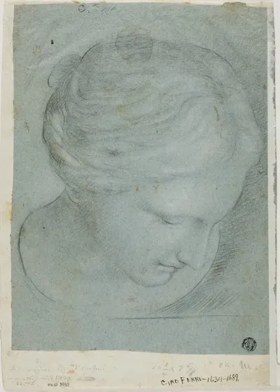 Sculpted Female Head