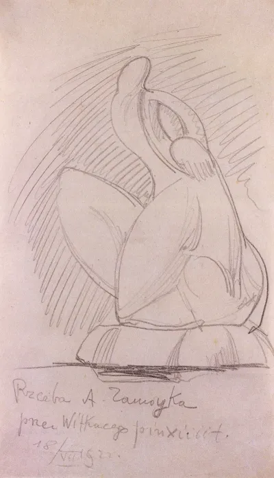 Sculpture Of A Zamoyek