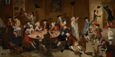 Sea Captains Carousing In Surinam