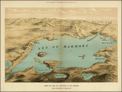 Sea Of Marmara During The Russo Turkish War