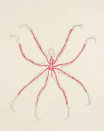 Sea Spider Pycnogonidae