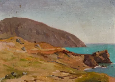 Sea View From The Journey To Crimea
