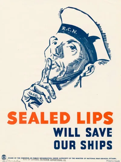 Sealed Lips Will Save Our Ships