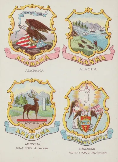 Seals And Coats Of Arms Of America Pl 02