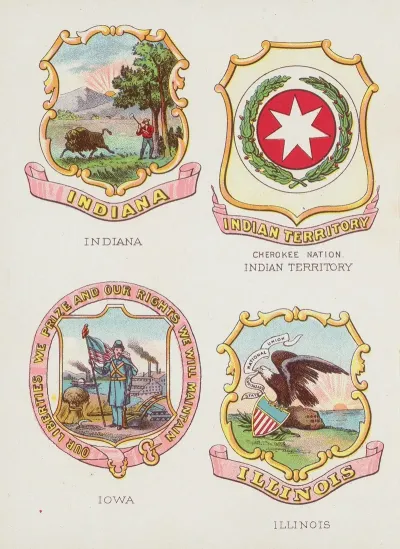 Seals And Coats Of Arms Of America Pl 05