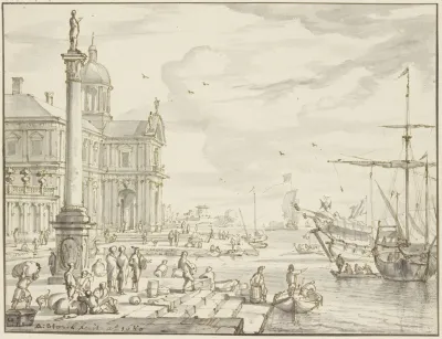 Seaport A Column On The Left