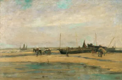 Seascape At De Panne