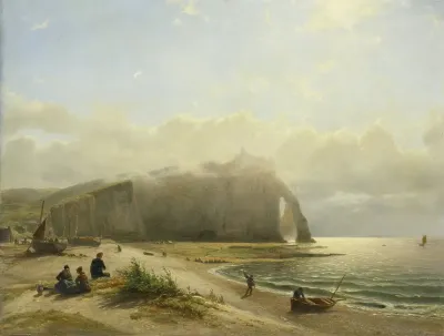 Seascape Near The Coast