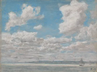 Seascape With Open Sky