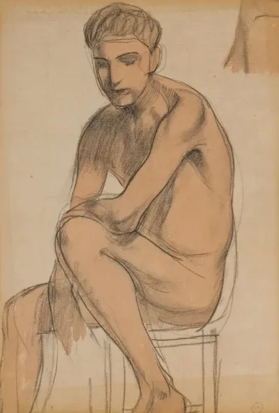 Seated Boy 3
