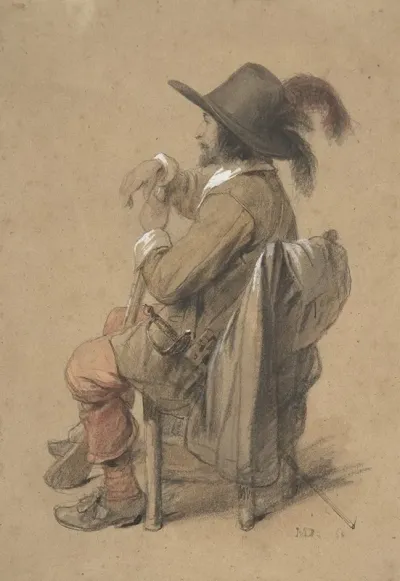 Seated Cavalier