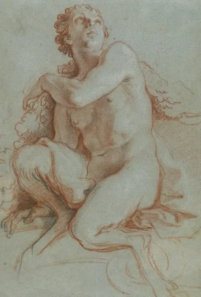 Seated Faun