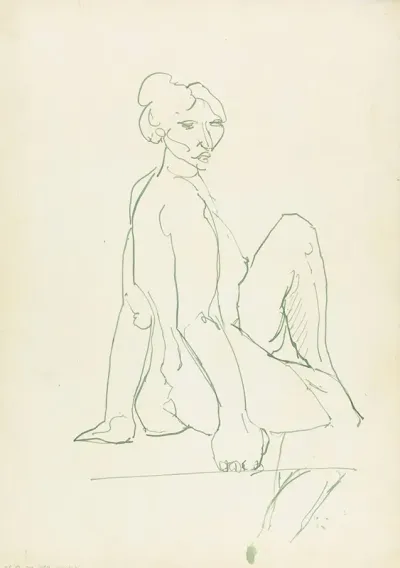 Seated Female Figure 2 2