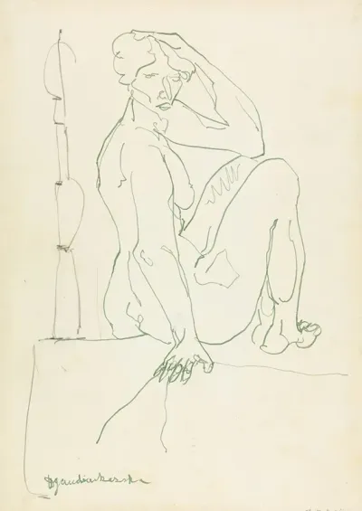 Seated Female Figure 3