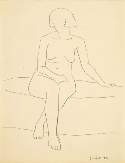Seated Female Figure 5