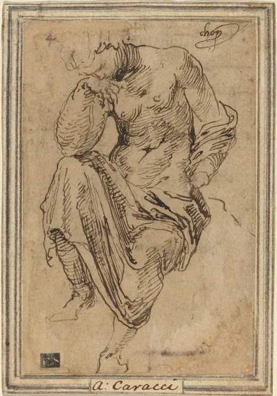 Seated Female Figure After The Antique