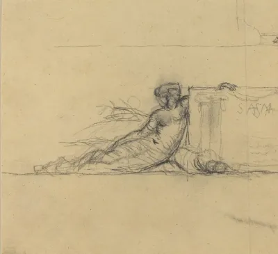 Seated Female Figure For San Francisco