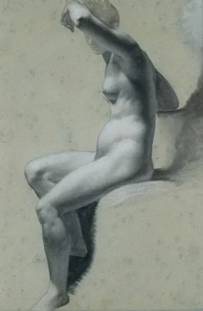 Seated Female Nude 12