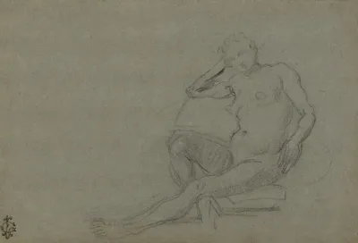 Seated Female Nude 15