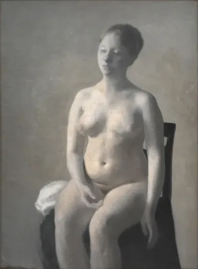 Seated Female Nude 5