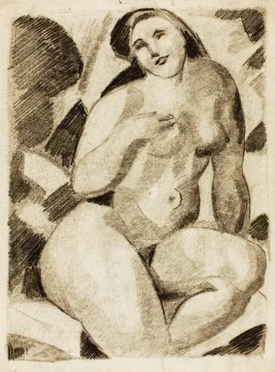 Seated Female Nude V