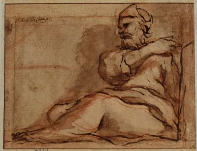 Seated Figure Facing Left