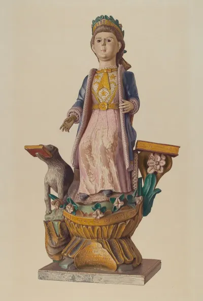 Seated Figure Liberty
