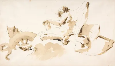 Seated Figure Of Time