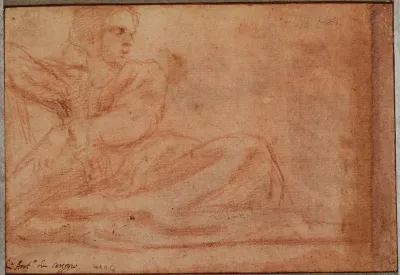 Seated Figure To The Right