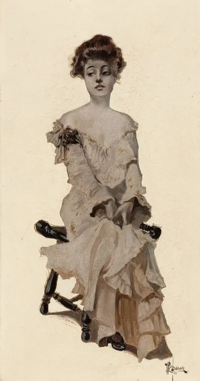 Seated Girl 4