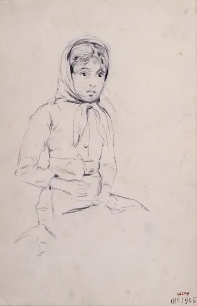 Seated Girl 5