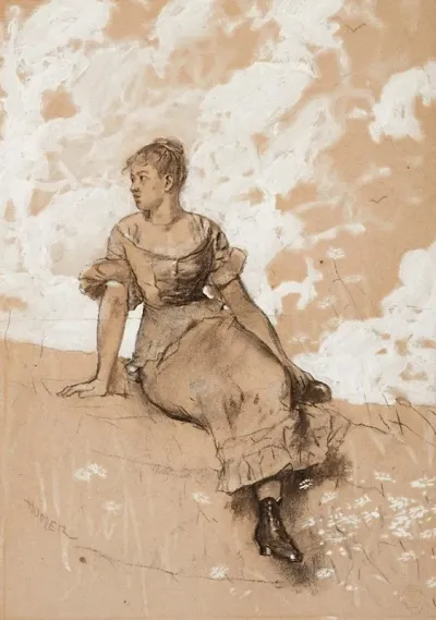 Seated Girl 6